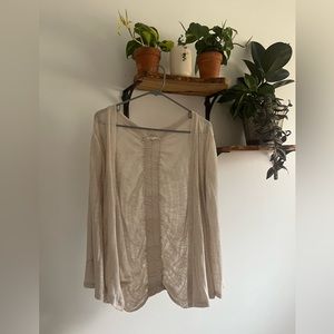 Lightweight casual dress cardigan